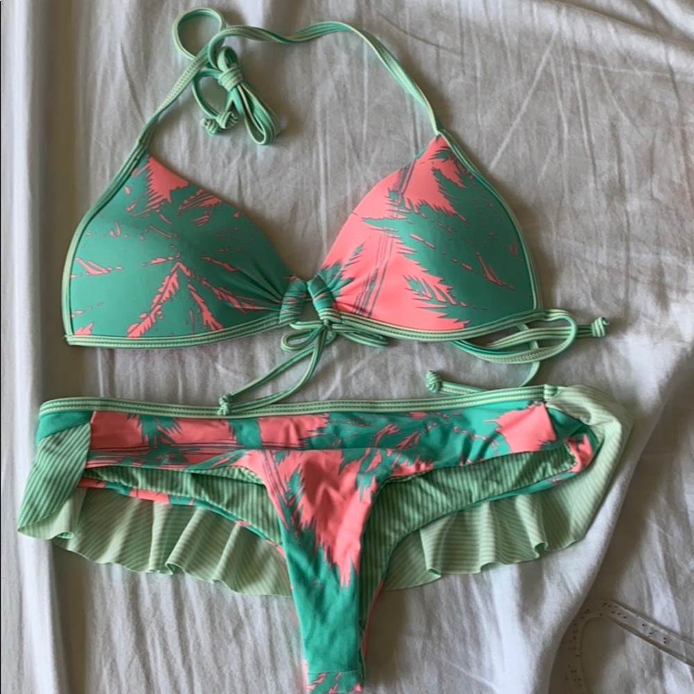 Body glove Bikini size XS Tropical Palm Tree